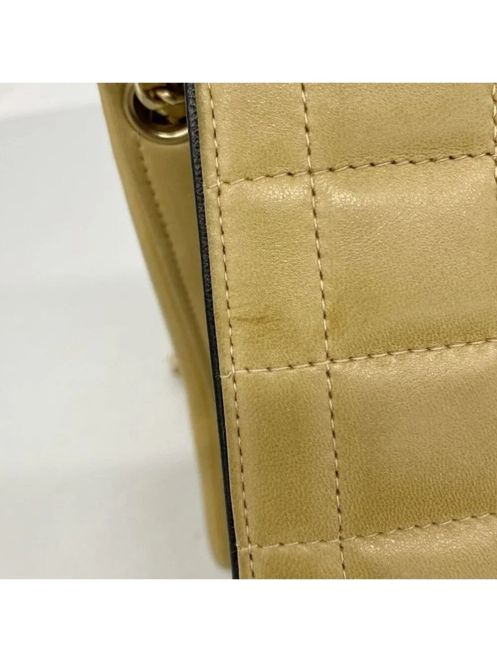 Chanel Shoulder Bag 2.55 Choco Bar Lambskin Brown Gold